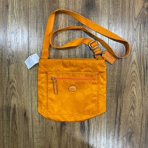 ❌SOLD❌Coach signature NYL file bag 💼 🧡